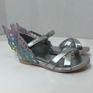 Sophia Webster Mini Evangeline Iridescent Butterfly Sandals SOLD OUT